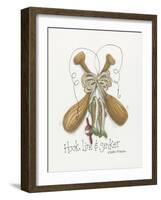 Hook Line and Sinker-Debbie McMaster-Framed Giclee Print