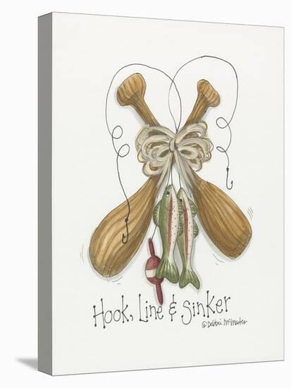 Hook Line and Sinker-Debbie McMaster-Stretched Canvas