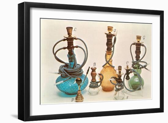 Hookahs and Bongs-null-Framed Art Print