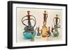 Hookahs and Bongs-null-Framed Art Print