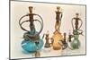 Hookahs and Bongs-null-Mounted Art Print