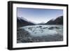 Hooker Glacier Lake, Mount Cook (Aoraki), Hooker Valley Trail, South Island, New Zealand-Ed Rhodes-Framed Photographic Print