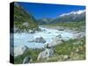 Hooker River, Mt. Cook National Park, South Island, New Zealand-Rob Tilley-Stretched Canvas