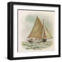 Hooker Used by Irish Fishermen-null-Framed Art Print