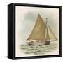 Hooker Used by Irish Fishermen-null-Framed Stretched Canvas