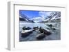 Hooker Valley Glacial Lake, Mt. Cook National Park, South Island, New Zealand-Paul Dymond-Framed Photographic Print