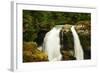 Hooksack Waterfalls, Mount Baker-Snoqualmie National Forest, Washington, USA-Michel Hersen-Framed Photographic Print