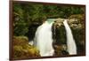 Hooksack Waterfalls, Mount Baker-Snoqualmie National Forest, Washington, USA-Michel Hersen-Framed Photographic Print