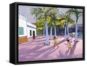 Hoopla, Tenerife, 2017-Andrew Macara-Framed Stretched Canvas