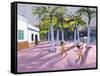 Hoopla, Tenerife, 2017-Andrew Macara-Framed Stretched Canvas