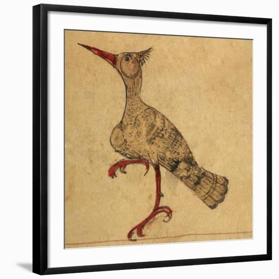 Hoopoe-Aristotle ibn Bakhtishu-Framed Giclee Print