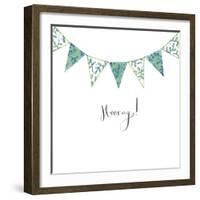 Hooray Bunting-Elizabeth Rider-Framed Giclee Print