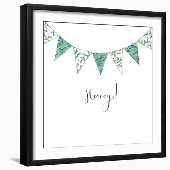 Hooray Bunting-Elizabeth Rider-Framed Giclee Print