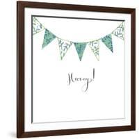 Hooray Bunting-Elizabeth Rider-Framed Giclee Print