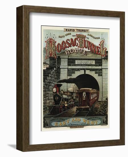 Hoosac Tunnel-null-Framed Giclee Print