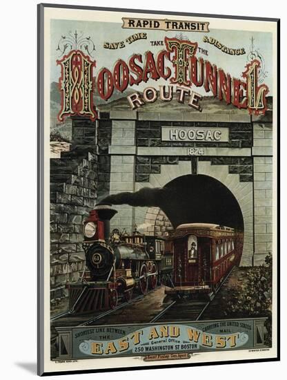 Hoosac Tunnel-null-Mounted Giclee Print