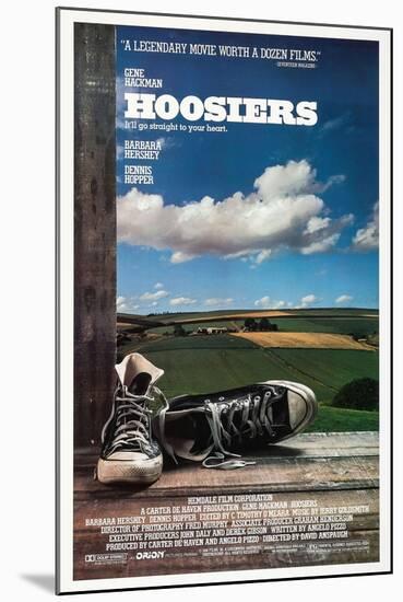 HOOSIERS [1986], directed by DAVID ANSPAUGH.-null-Mounted Giclee Print