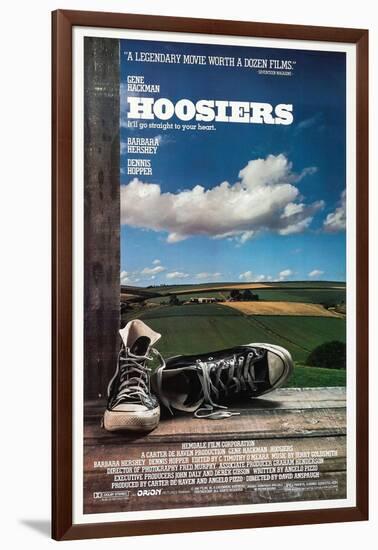 HOOSIERS [1986], directed by DAVID ANSPAUGH.-null-Framed Giclee Print