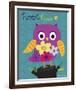 Hoot Hoo-Lesley Grainger-Framed Giclee Print