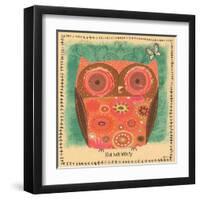 Hoot Hoot Hooray-Richard Faust-Framed Art Print