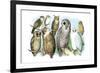 Hoot of Owls-Theodore Jasper-Framed Art Print