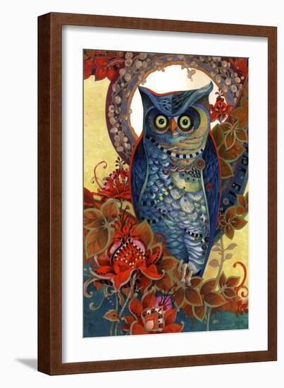 Hoot-David Galchutt-Framed Giclee Print