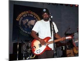 Hootie and the Blowfish at the Kickoff for the 1998 Goodwill Games at Rockefeller Center-Dave Allocca-Mounted Premium Photographic Print