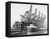 Hoover and Mason Clam Shell Hoists, Cleveland, Ohio-null-Framed Stretched Canvas