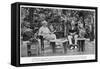Hoover and Wife-A Quintieri-Framed Stretched Canvas