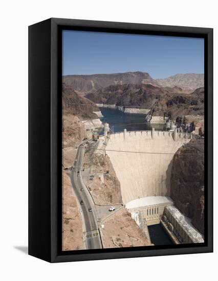 Hoover Dam, Arizona, United States of America, North America-Richard Maschmeyer-Framed Stretched Canvas