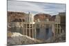 Hoover Dam Intake Towers on Lake Mead, Nevada Border, United States-Susan Pease-Mounted Photographic Print