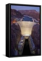 Hoover Dam, near Boulder City and Las Vegas, Nevada-Joseph Sohm-Framed Stretched Canvas