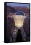 Hoover Dam, near Boulder City and Las Vegas, Nevada-Joseph Sohm-Framed Stretched Canvas