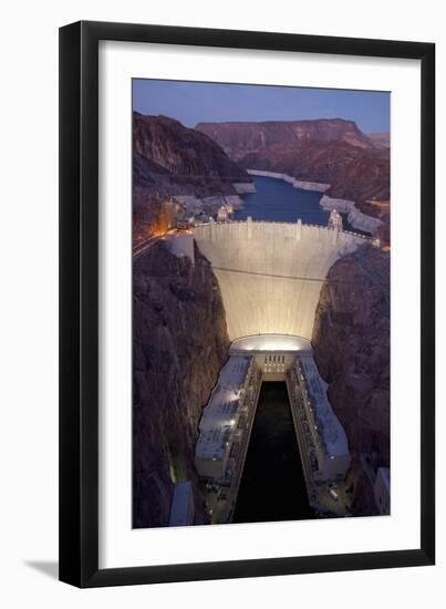 Hoover Dam, near Boulder City and Las Vegas, Nevada-Joseph Sohm-Framed Photographic Print