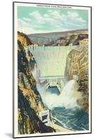 Hoover Dam, Nevada, Panoramic View of the Downstream Face of the Dam-Lantern Press-Mounted Art Print