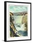 Hoover Dam, Nevada, Panoramic View of the Downstream Face of the Dam-Lantern Press-Framed Art Print