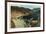 Hoover Dam, Nevada, View of the Dam, Lake Mead in Black Canyon-Lantern Press-Framed Premium Giclee Print