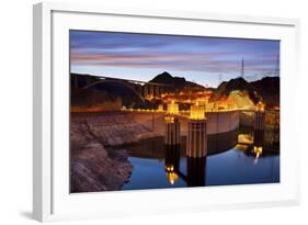 Hoover Dam.-rudi1976-Framed Photographic Print