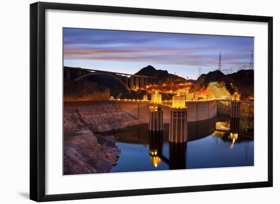 Hoover Dam.-rudi1976-Framed Photographic Print