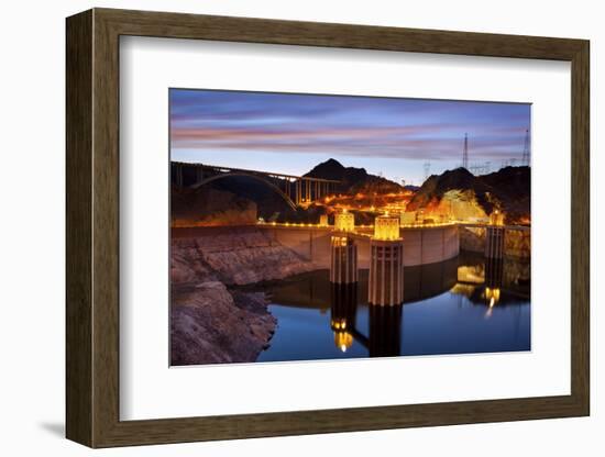 Hoover Dam.-rudi1976-Framed Photographic Print