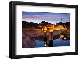 Hoover Dam.-rudi1976-Framed Photographic Print