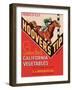 Hoover's Tip Vegetable Label - Watsonville, CA-Lantern Press-Framed Art Print