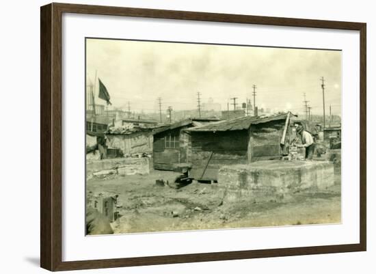 Hooverville in 1931-June Hayward Fifield-Framed Photographic Print