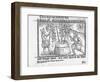 Hop Cultivation, from 'Vade Mecum, a Perfite Platform of a Hoppe Garden' by Reynolde Scot, 1576-English-Framed Premium Giclee Print