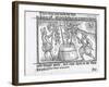 Hop Cultivation, from 'Vade Mecum, a Perfite Platform of a Hoppe Garden' by Reynolde Scot, 1576-English-Framed Giclee Print