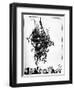 'Hop-Frog' by Edgar Allan Poe-Arthur Rackham-Framed Giclee Print