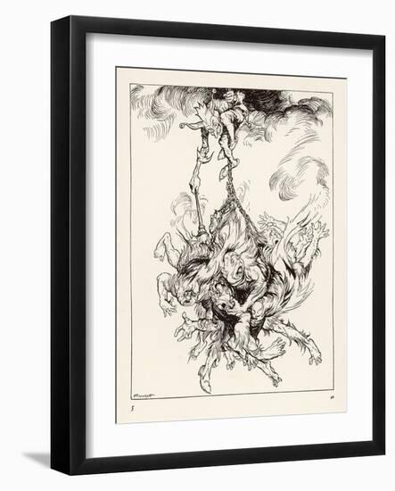 Hop Frog-Arthur Rackham-Framed Art Print