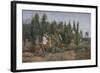 Hop Garden, 1858-Thomas Webster-Framed Giclee Print