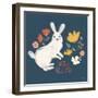 Hop Into Spring I-Leah York-Framed Art Print