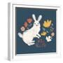 Hop Into Spring I-Leah York-Framed Art Print